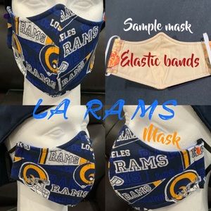 LA RAMS adult face mask